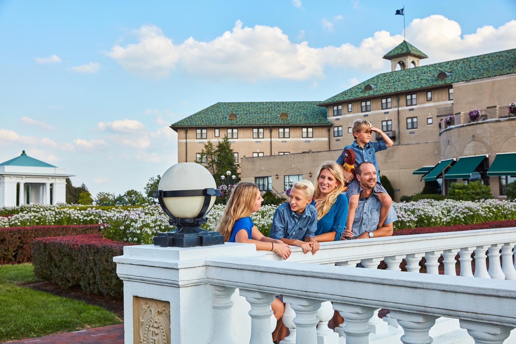 Header Photo The Hotel Hershey with Family Photo Credit Hershey Entertainment & Resorts