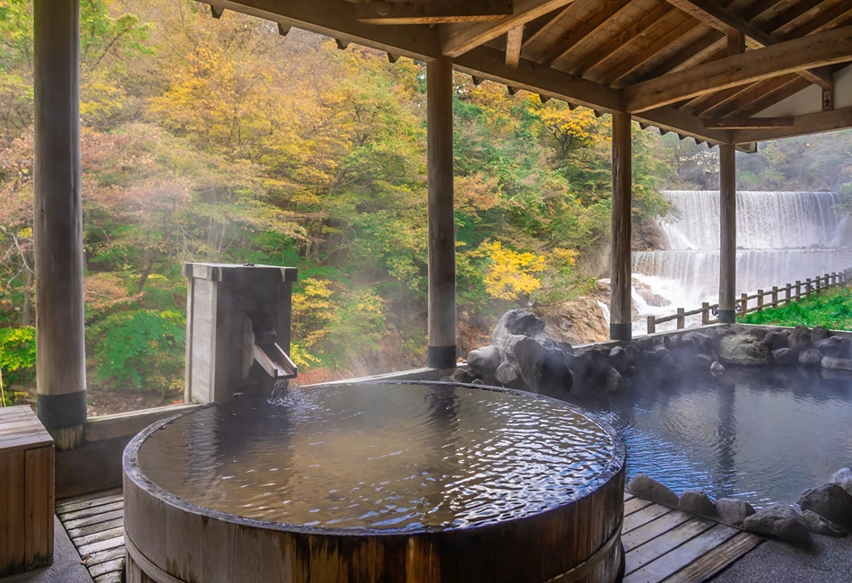 A traditional Japanese onsen in Fukushima, Japan. Credit - Canva (1)